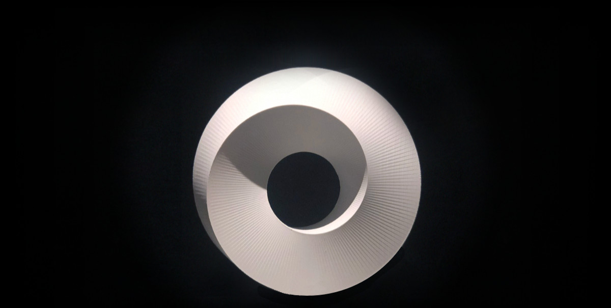 Picture of the monohedron in Limestone White